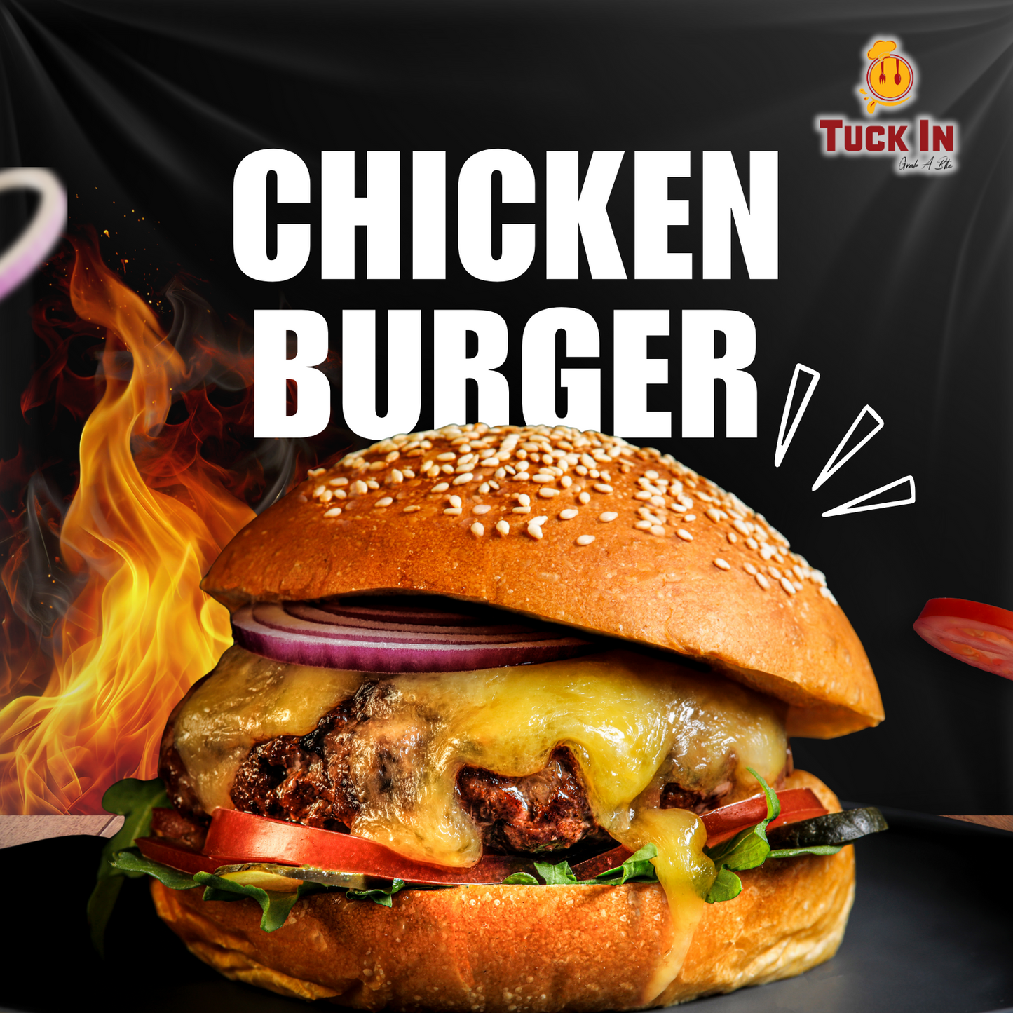 Chicken Burger – Classic, Juicy & Full of Flavor